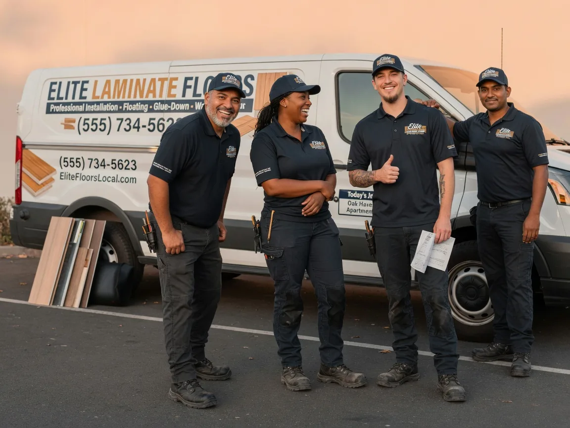 Laminate flooring installation company in Flat Rock, OH